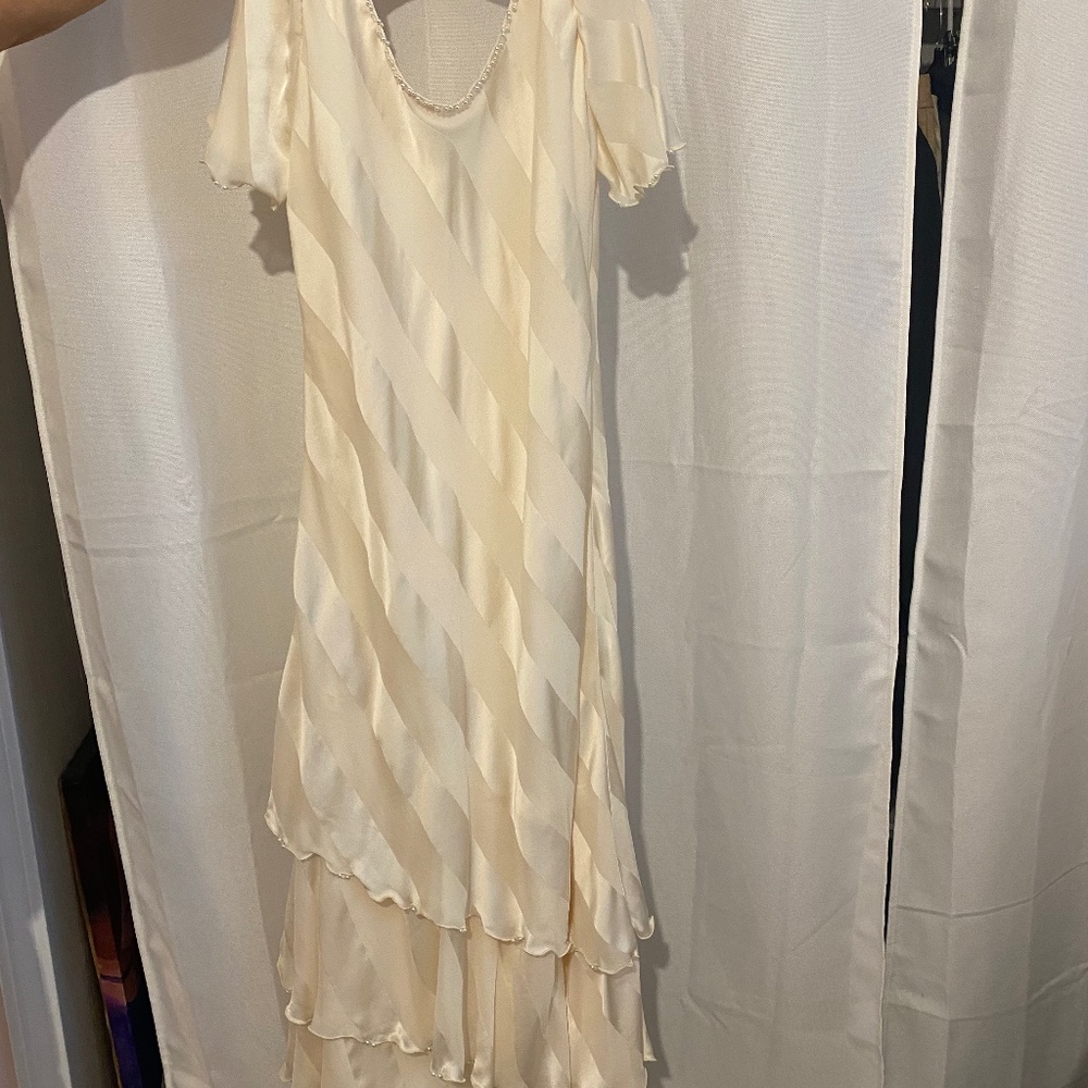 Russell Trusso Couture dress.